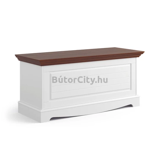 Brigitte láda fehér-dió