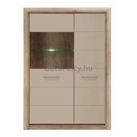 Koen II. vitrines komód (REG1D1W/143)