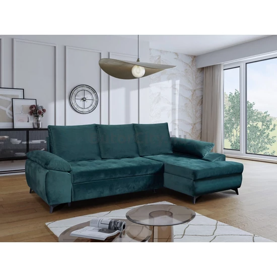 Willy sarokgarnitúra balos ágyazhatóság  (választható színek)