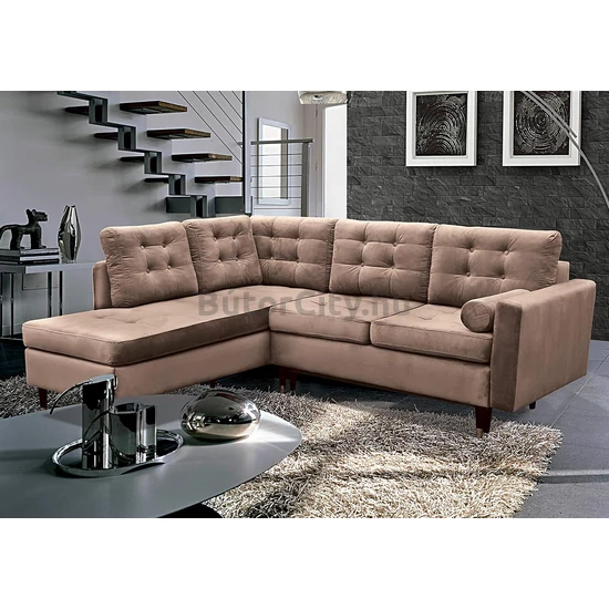 Dora sarokgarnitúra jobbos ágyazhatóság (választható színek)