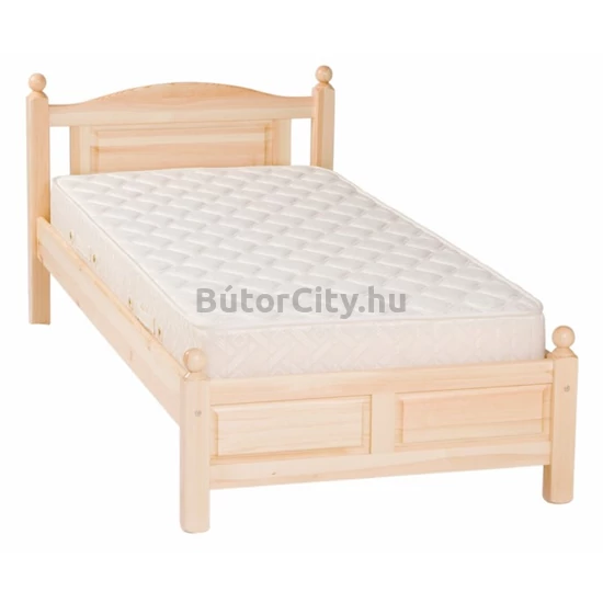 Egyszemélyes rusztikus fenyő ágykeret (329)