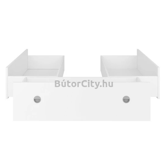Nepo fiókos ágyneműtartó fehér (LOZ3S Opcija)