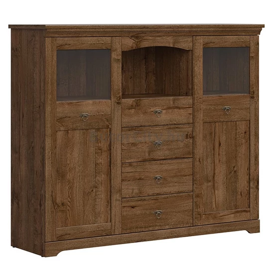 Patras vitrines komód (KOM2W4S)