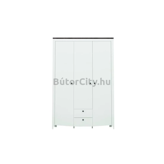 Klementina system 3 ajtós, 2 fiókos gardróbszekrény (SZF3D2S) 