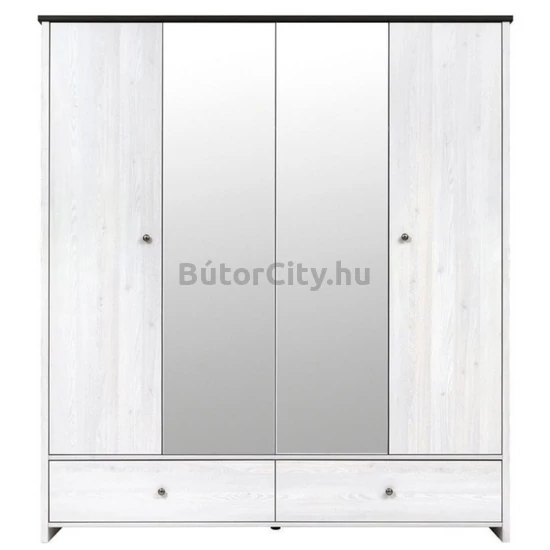 Porto system gardróbszekrény (SZF2D2L2S)