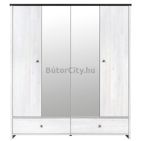 Porto system gardróbszekrény (SZF2D2L2S)
