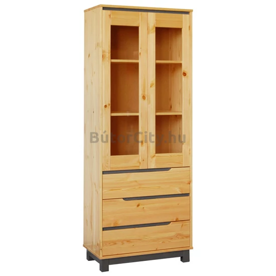 Lexa 3 fiókos üveges szekrény (27)