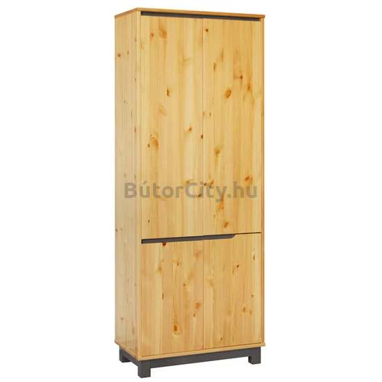 Lexa 4 ajtós, végig polcos, mély szekrény (33)