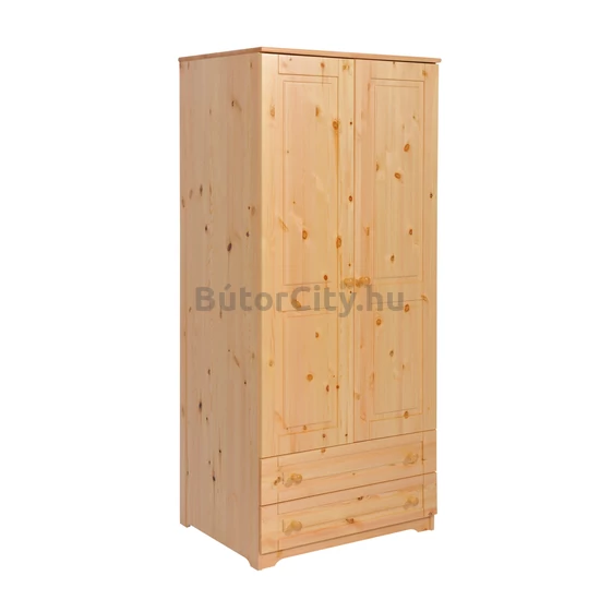 Balázs 2 ajtós, 2 fiókos, akasztós szekrény (3509)