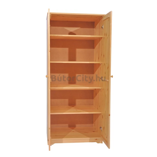 Balázs 2 ajtós, végig polcos szekrény (3507)