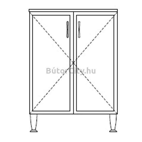 Classic kis szekrény 60