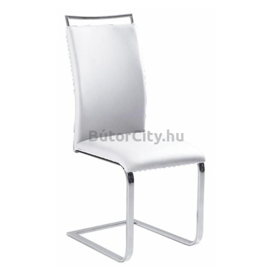 Barna new szék fehér színben