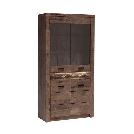 Infinity vitrin 03 - sötét kőris