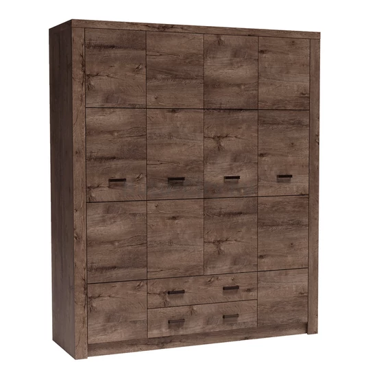 Infinity kombinált szekrény 18 - sötét kőris