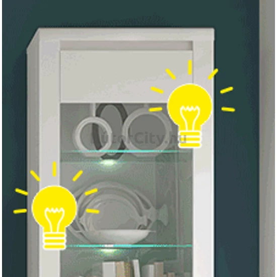 Lindy vitrin LED világítás