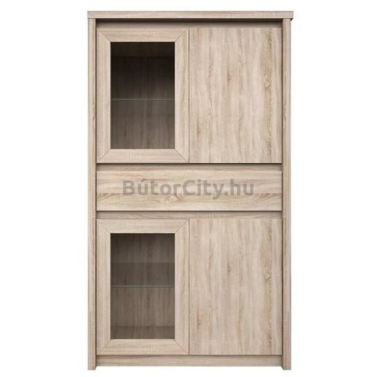 Norty vitrines komód 2D2W1S (Typ 7)