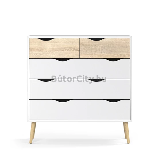 Oslo 5 fiókos komód 75456