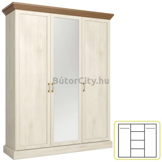 Royal gardróbszekrény (S3D)