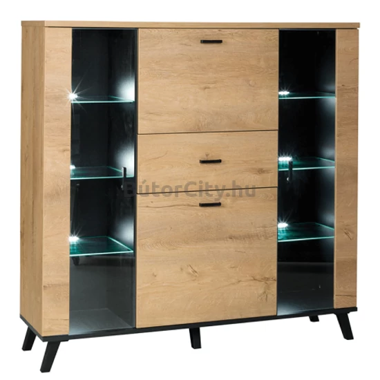 Siran vitrines komód (Typ3)