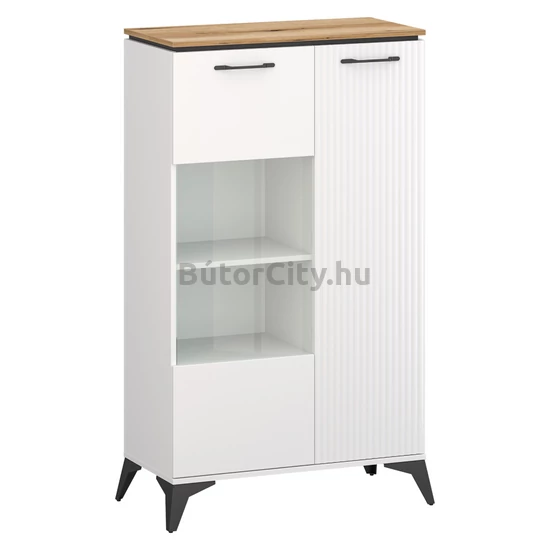 Velis alacsony vitrin 1D1W