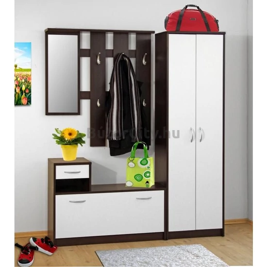 Mecki előszobafal szekrénnyel