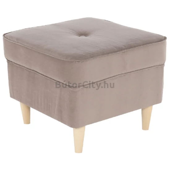 Rufino puff (bézsesszürke)