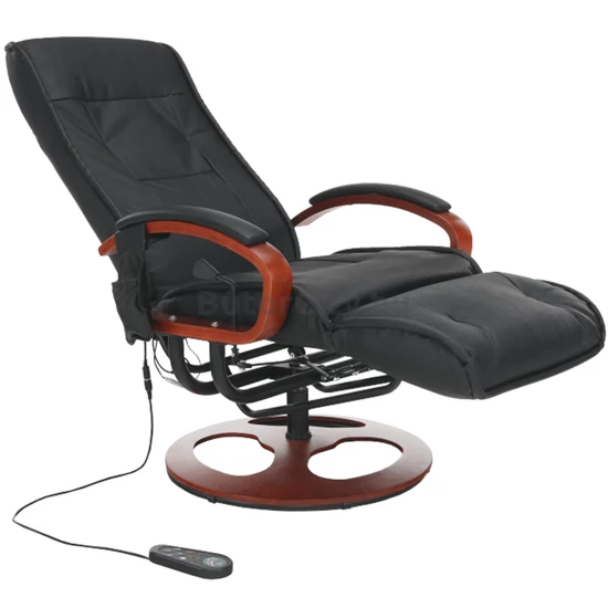 Artus 2 masszázsfotel (fekete/bézs)