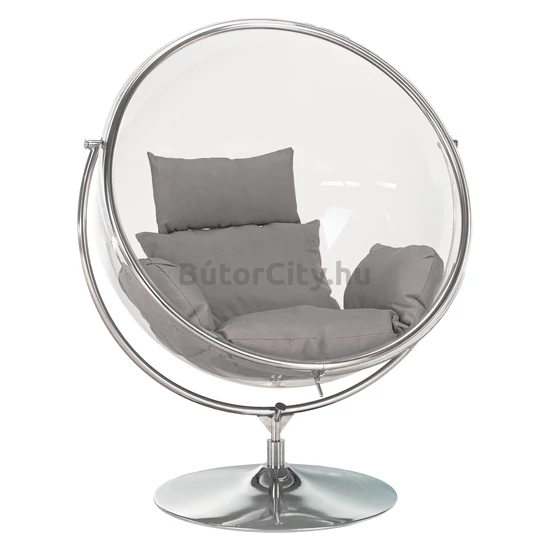 Bubble typ 2 függő buborékfotel állvánnyal (ezüst/arany szín)