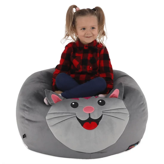 Babzsák, szürke szövet, BABY TYP 1