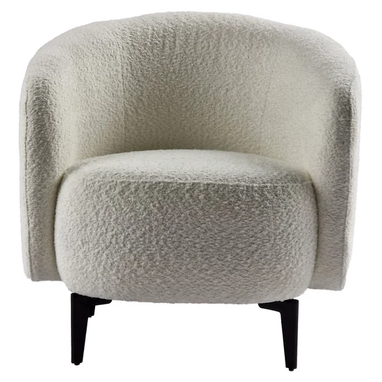 Fotel, fehér/fekete, PRESO