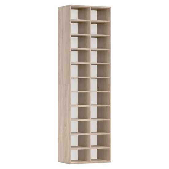 Magas polcállvány/cipőtartó, sonoma tölgy, IGNO