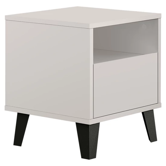 Éjjeliszekrény, cashmere, BOGAN NEW 1S