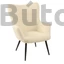 Bouclé szövetes fotel 136 (bézs)