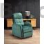 Filippo manuális relaxfotel (smaragdzöld bársony)