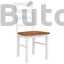 Brigitte étkezőszék KT01 tölgy