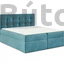 Typ50 boxspring ágy azúrkék 140*200