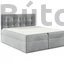 Typ50 boxspring ágy szürke 140*200 cm
