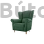 Navarro fotel (zöld)