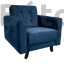 Zane fotel (kék)