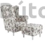 Astrid fotel puffal (Rose 18)