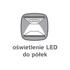  LED világítás Forn vitrines komódhoz
