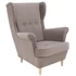 Rufino fotel (bézsesszürke)