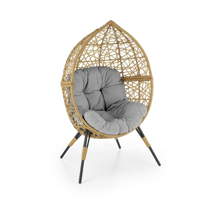 Oskar rattan fotel - extra puha