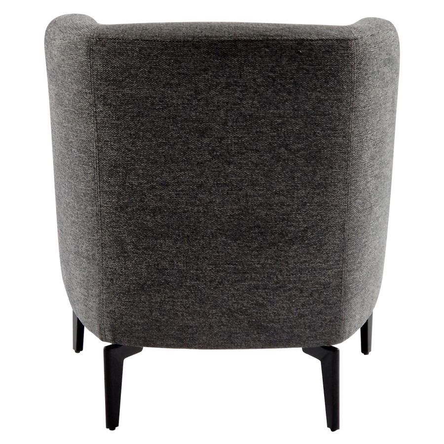 KAPY design fotel, szürke/fekete