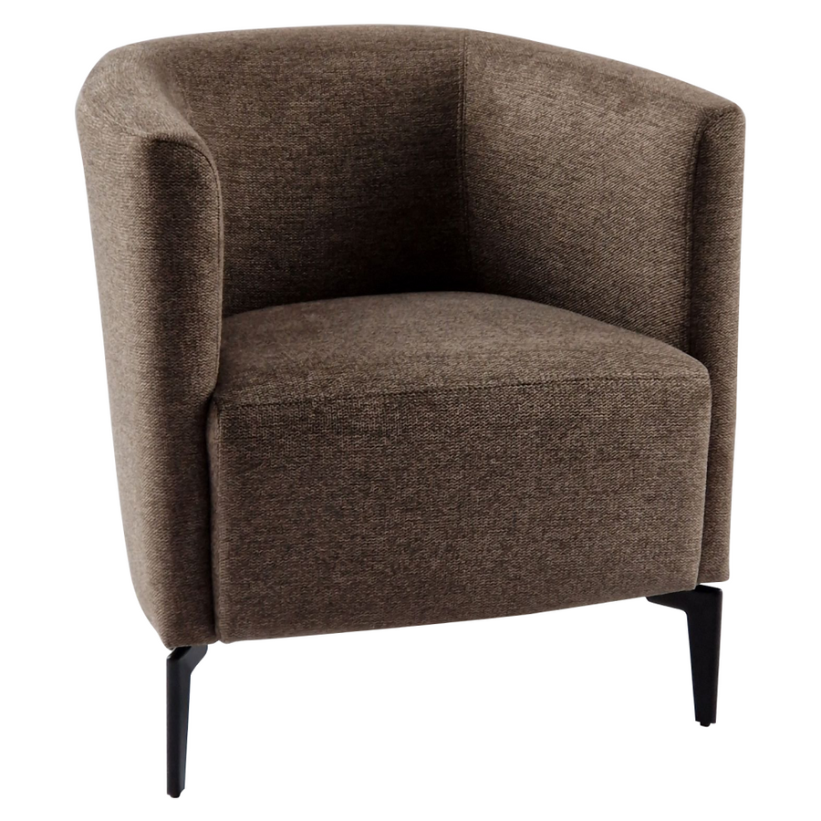 KAPY design fotel, barna/fekete