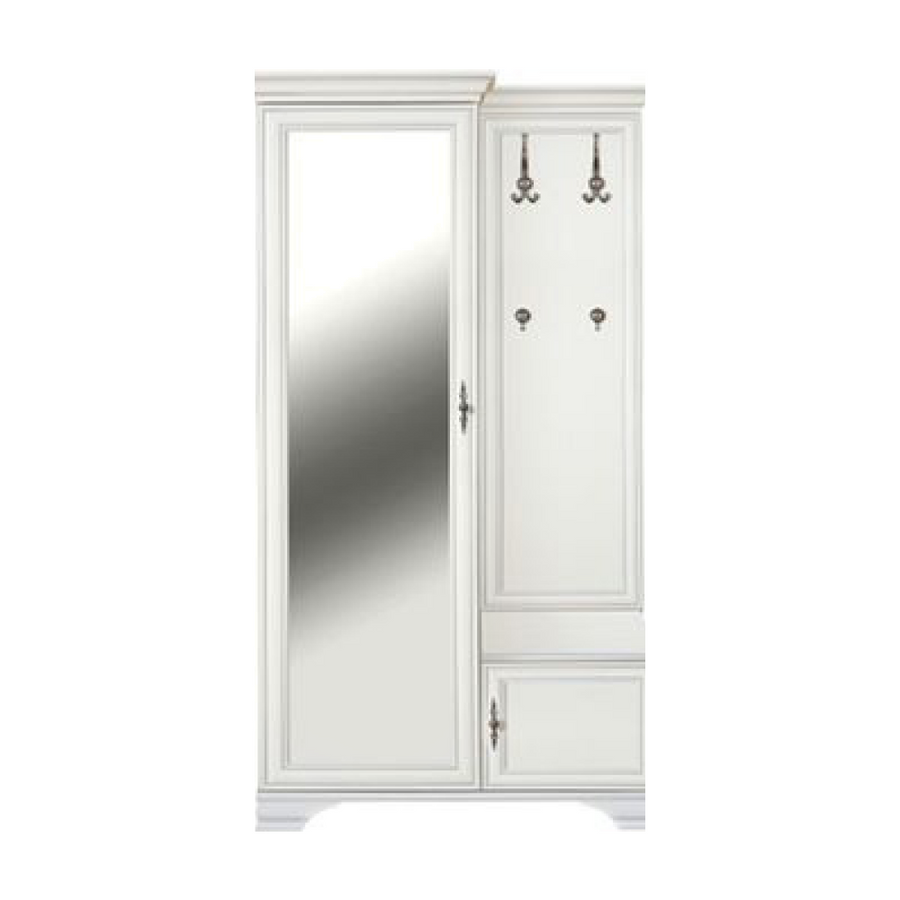 KENTAK PPK110L előszobai szett, alpesi fehér - balos