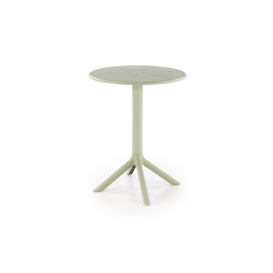 CALVO műanyag kerek étkezőasztal, menta (60 cm)