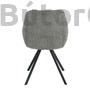 Kép 7/7 - Denton 130 forgószék, szürke, buklé (bouclé)