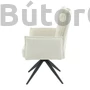 Kép 4/11 - 360 fokban forgó karszék bézs