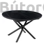 Kép 2/5 - Brooklyn körasztal, fekete